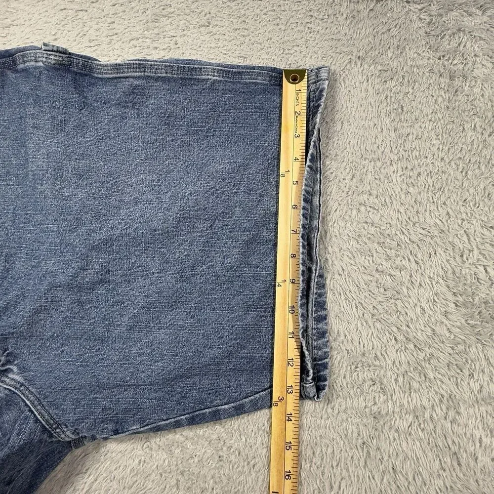 Vintage Wrangler Shorts Men 44 Carpenter Dungaree Jorts Baggy Skate Y2K *‎